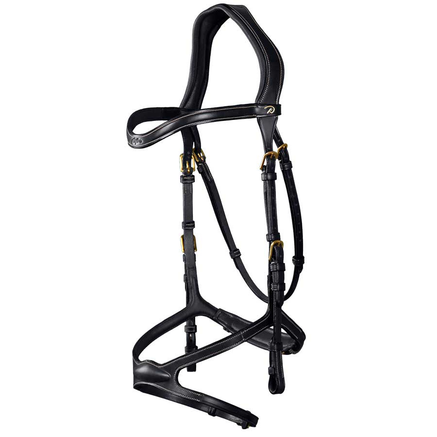 X-Fit Anatomical Bridle DC Black
