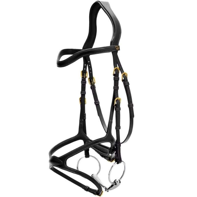 X-Fit Anatomical Bridle DC Black