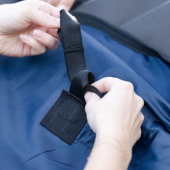 Leg Straps Elasticated Black Leg Straps Elasticated Black