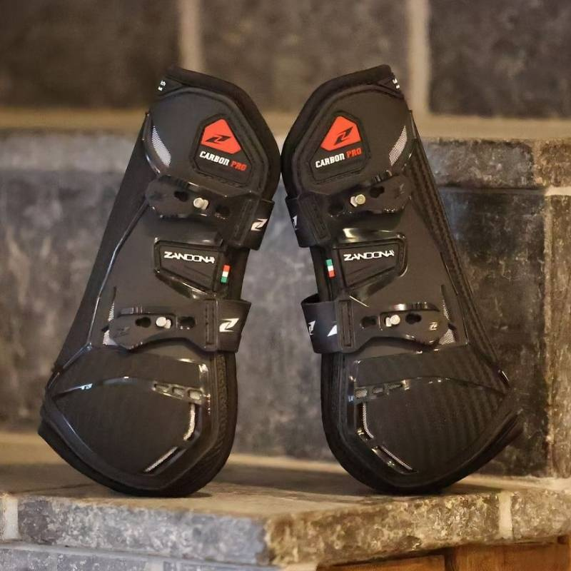 Tendon Boots Carbon Pro Black