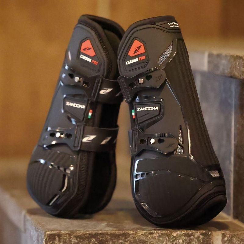 Tendon Boots Carbon Pro Black