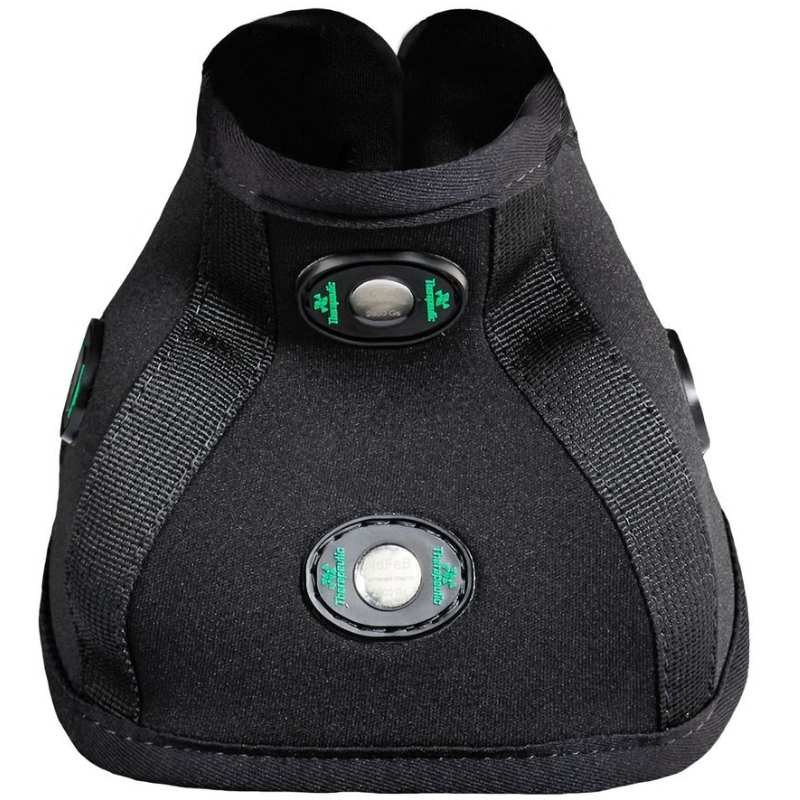 Magnetic Bell Boots Black