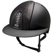 Riding Helmet Cromo 2.0 Matt Polo Inserto Glitter Black Riding Helmet Cromo 2.0 Matt Polo Inserto Glitter Black