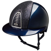 Riding Helmet Cromo 2.0 Shine Polo Inserto Glitter Navy Blue Riding Helmet Cromo 2.0 Shine Polo Inserto Glitter Navy Blue