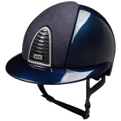 Riding Helmet Cromo 2.0 Shine Polo Inserto Star Navy Blue Riding Helmet Cromo 2.0 Shine Polo Inserto Star Navy Blue