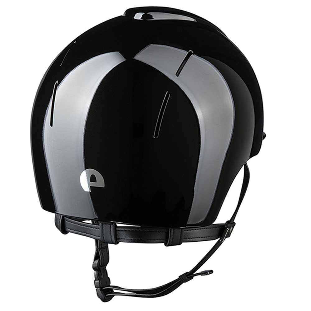 Riding Helmet Smart Nova Metal Polish Black