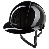 Riding Helmet Smart Nova Metal Polish Polo Black