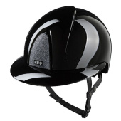 Riding Helmet Smart Nova Metal Polish Polo Star Black/Silver Riding Helmet Smart Nova Metal Polish Polo Star Black/Silver