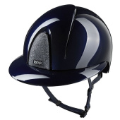 Riding Helmet Smart Nova Metal Polish Polo Star Navy/Silver Riding Helmet Smart Nova Metal Polish Polo Star Navy/Silver