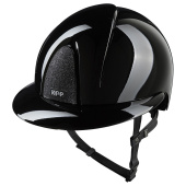 Riding Helmet Smart Nova Metal Polish Polo Star Black/Black Riding Helmet Smart Nova Metal Polish Polo Star Black/Black