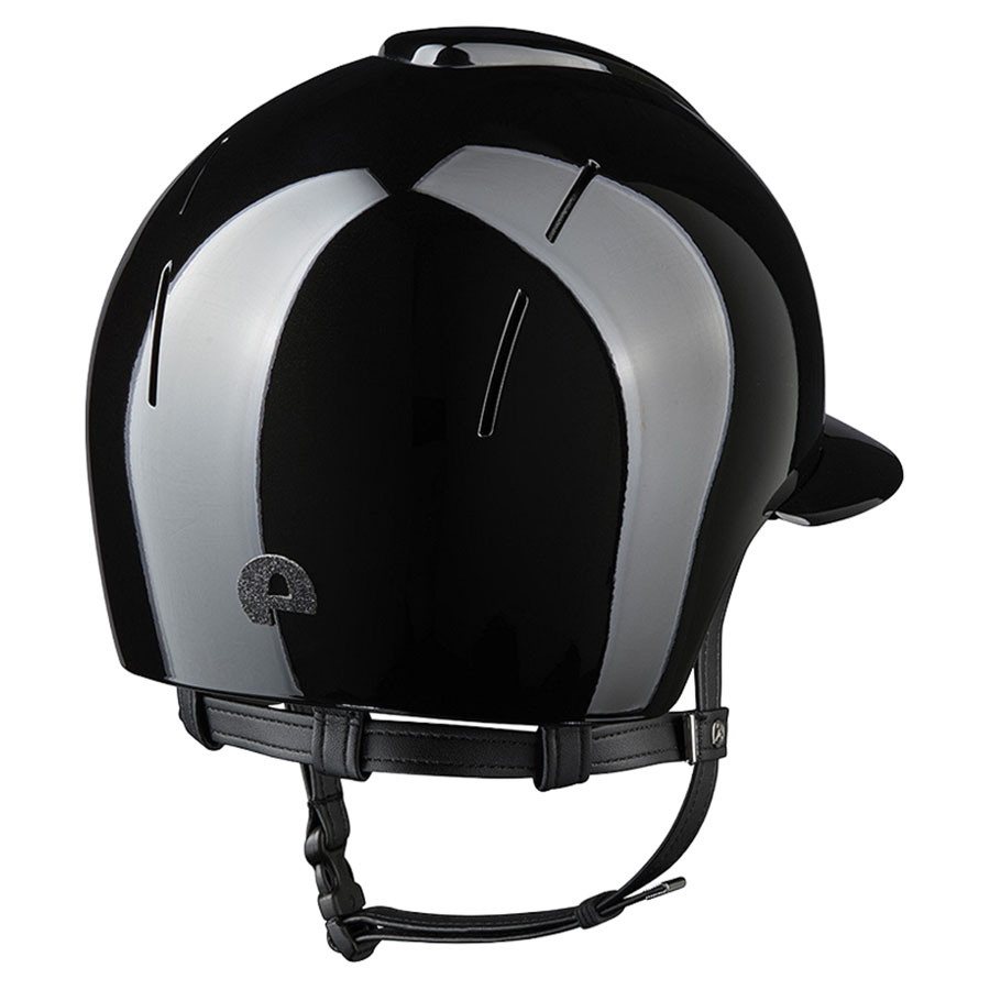 Riding Helmet Smart Nova Metal Polish Polo Star Black/Black