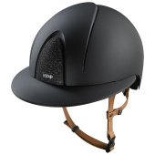Riding Helmet Smart Nova Matt Polo Star Beige Strap Black/Black Riding Helmet Smart Nova Matt Polo Star Beige Strap Black/Black