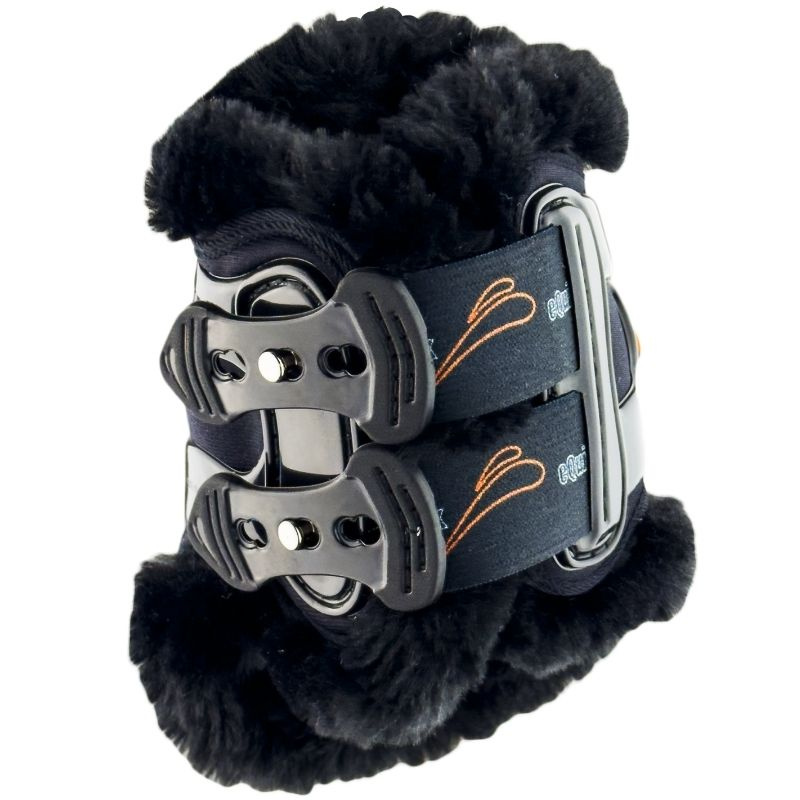 Fetlock Boots eAirshock Legend Fluffy Black