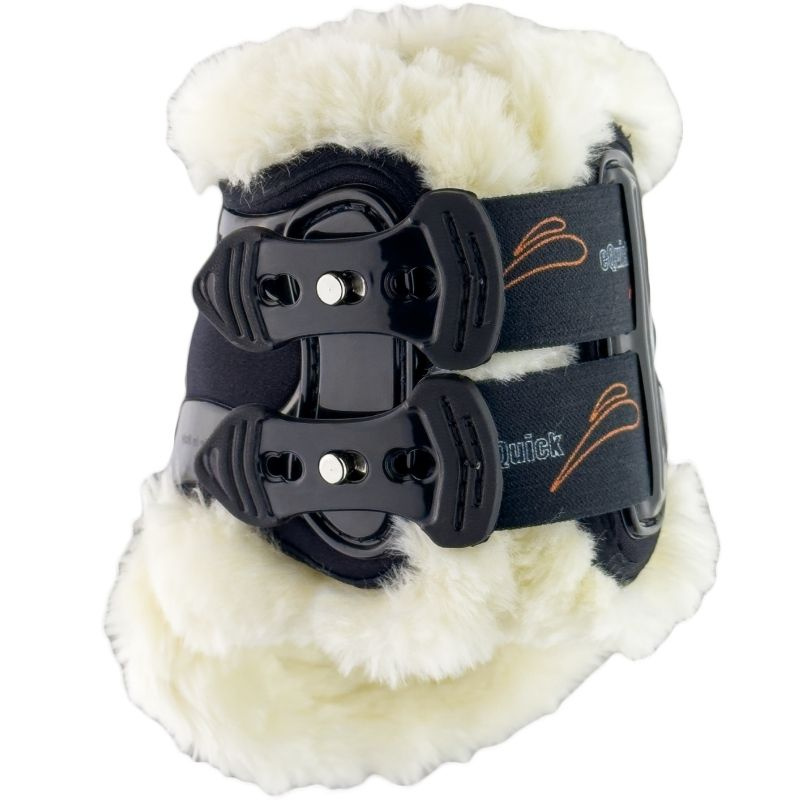 Fetlock Boots eAirshock Fluffy Black