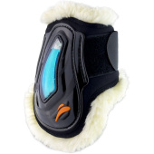 Fetlock Boots eAirshock Velcro Fluffy Black Fetlock Boots eAirshock Velcro Fluffy Black