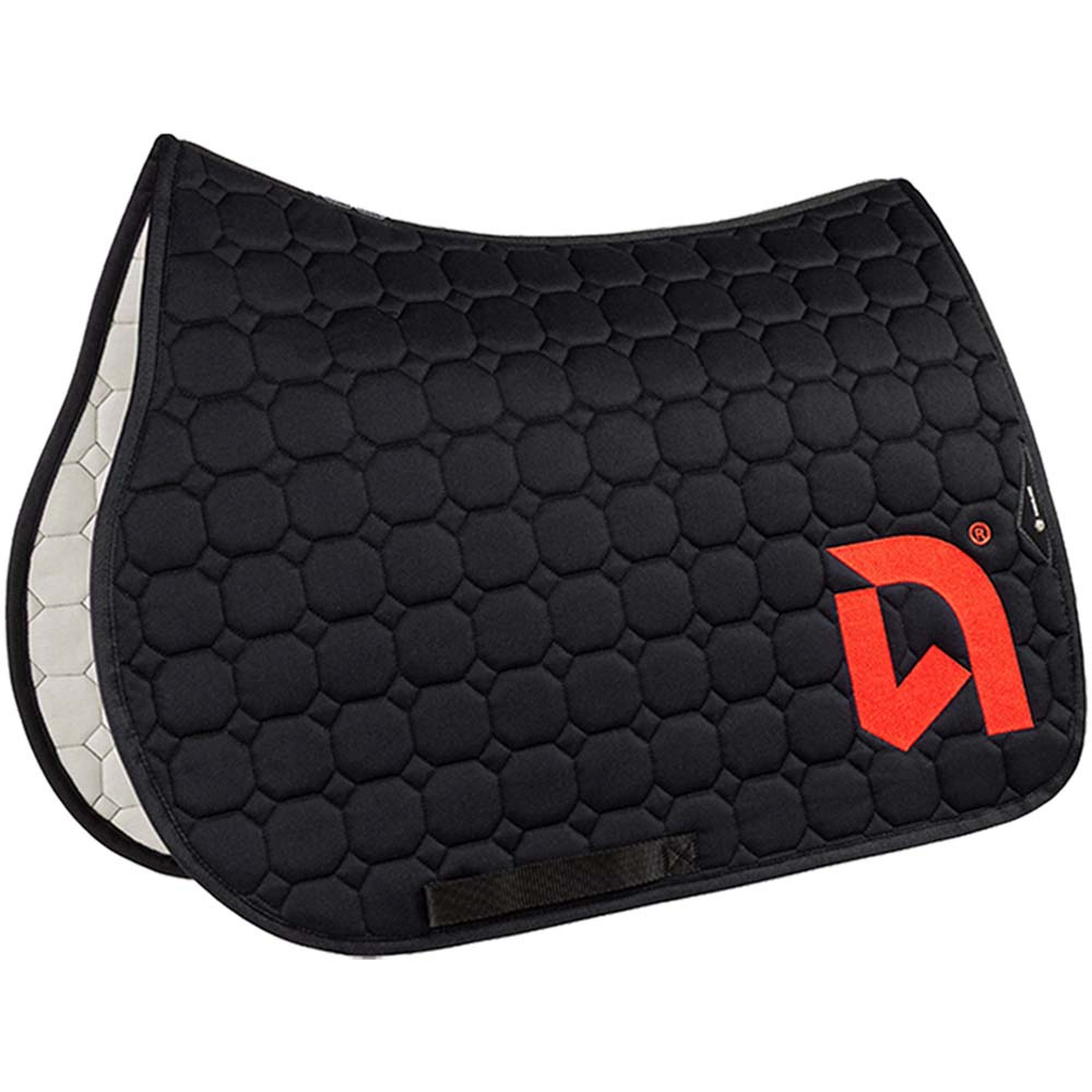 Saddle Pad Octagon Team Equinest Black/Red