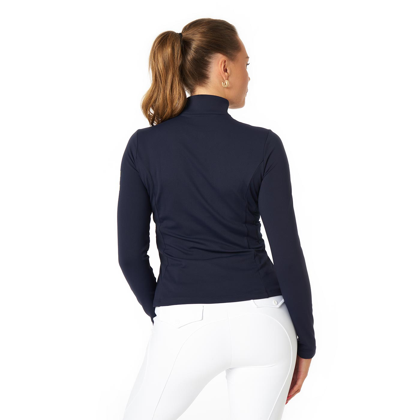 1/4 Zip Training Sweater Navy Blue
