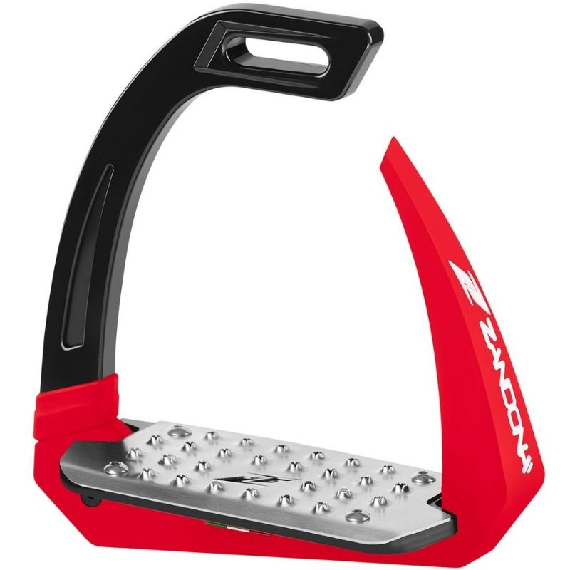 Safety Stirrups Omnia Black/Red