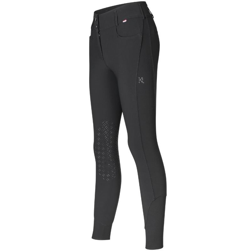 Riding Breeches KLKira H Shape Knee Grip Black