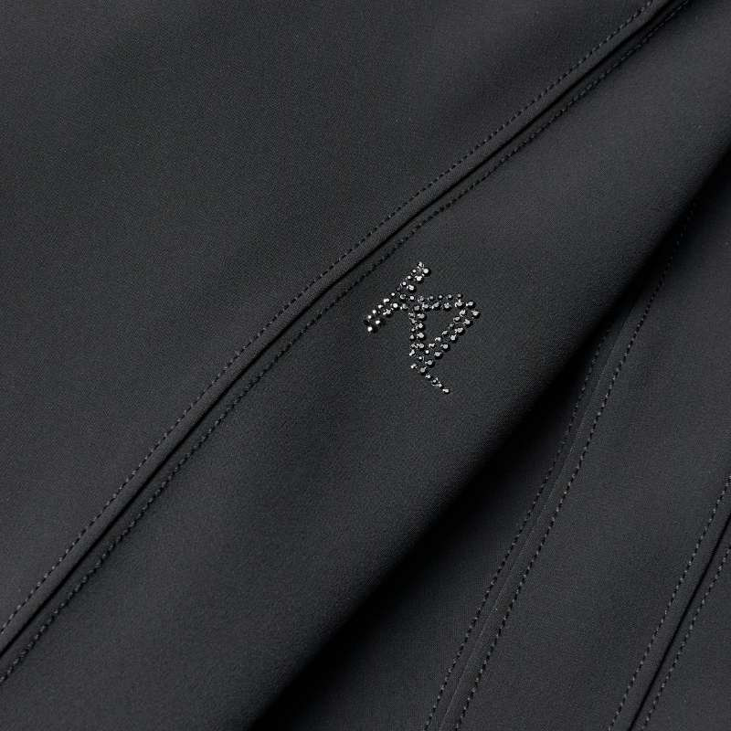 Riding Breeches KLKira H Shape Knee Grip Black