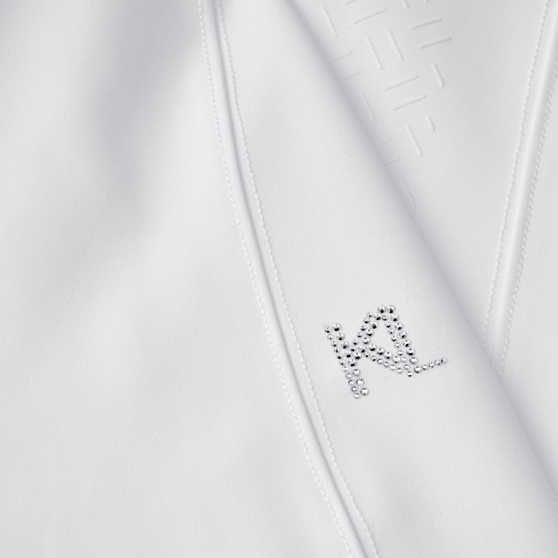 Riding Breeches KLKira H Shape Knee Grip White