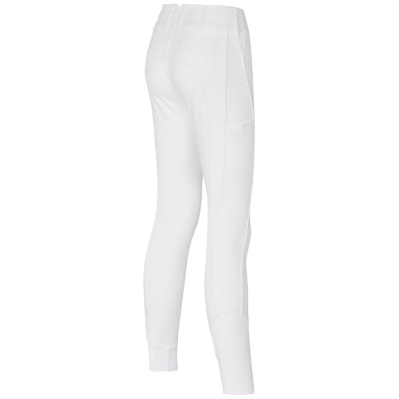 Riding Breeches KLKira H Shape Knee Grip White