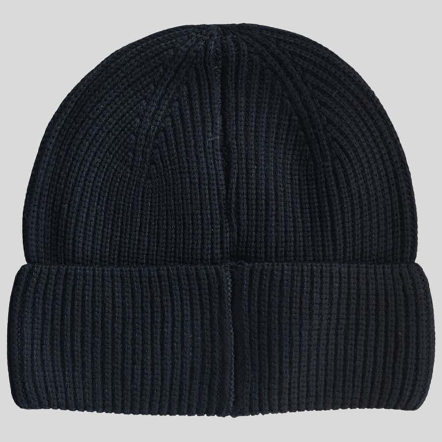 Beanie Knitted Wool Black