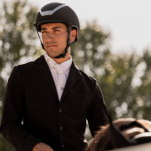 Riding Helmet Dogma Chrome Black/Silver Riding Helmet Dogma Chrome Black/Silver