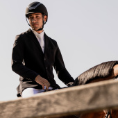 Riding Helmet Dogma Chrome Black Riding Helmet Dogma Chrome Black