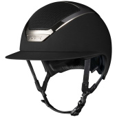 Riding Helmet Star Lady Chrome Black/Silver Riding Helmet Star Lady Chrome Black/Silver
