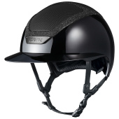 Riding Helmet Star Lady Pure Shine Crystal Frame Black Riding Helmet Star Lady Pure Shine Crystal Frame Black