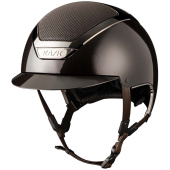 Riding Helmet Dogma Pure Shine Brown Riding Helmet Dogma Pure Shine Brown