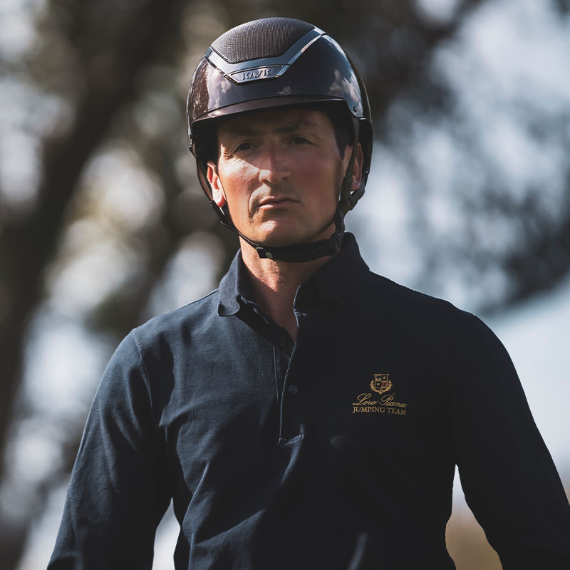 Riding Helmet Dogma Pure Shine Brown