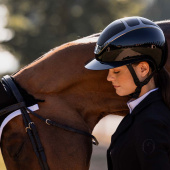 Riding Helmet Star Lady Pure Shine Black Riding Helmet Star Lady Pure Shine Black