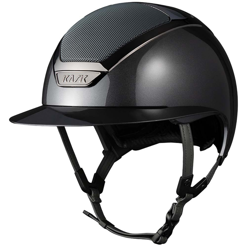 Riding Helmet Star Lady Pure Shine Grey