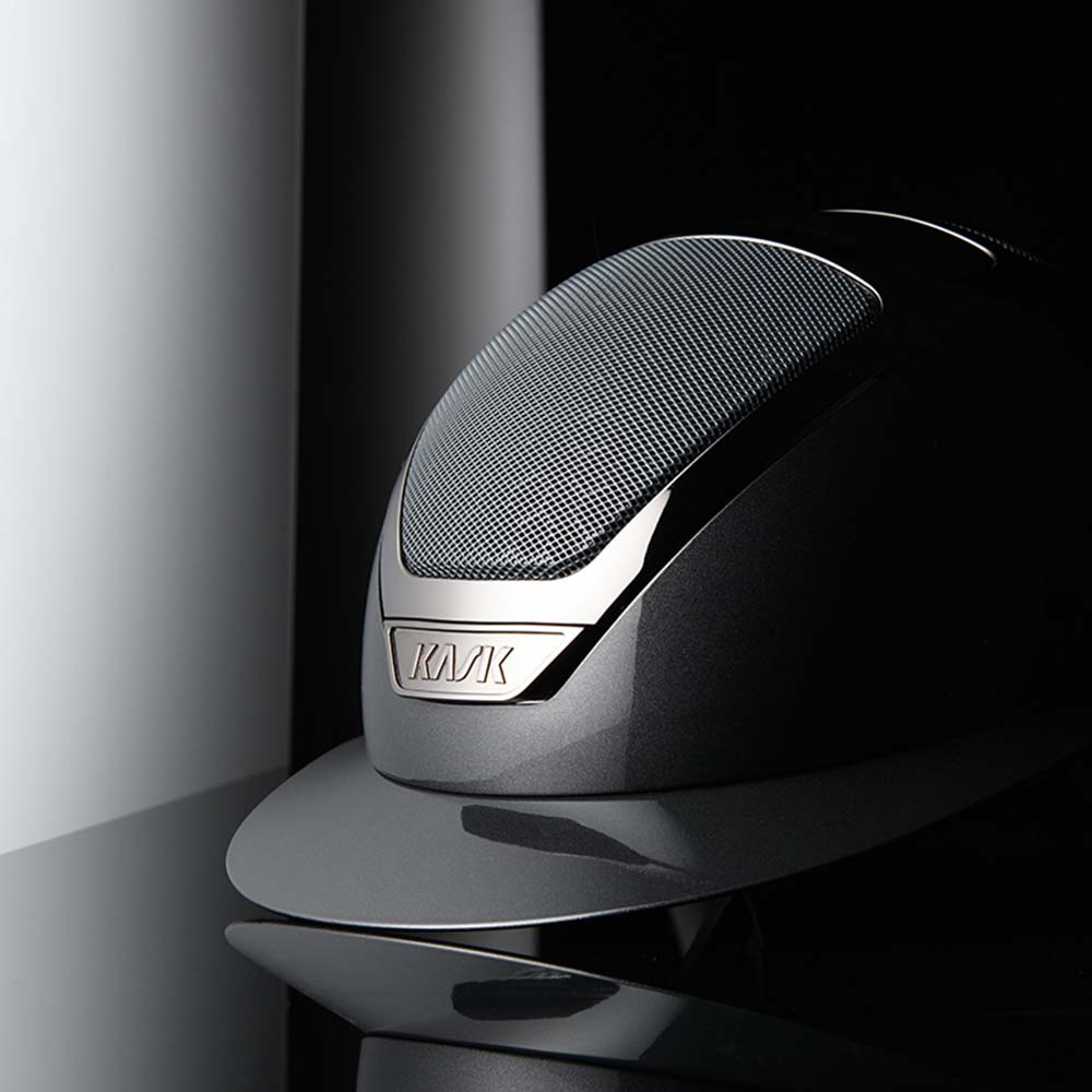 Riding Helmet Star Lady Pure Shine Grey