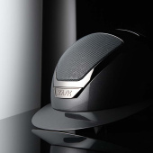 Riding Helmet Star Lady Pure Shine Grey Riding Helmet Star Lady Pure Shine Grey