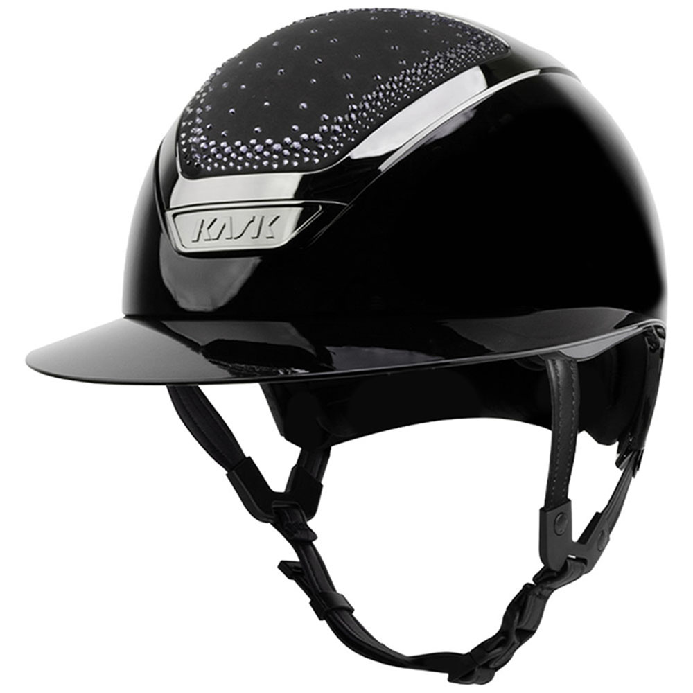 Riding Helmet Star Lady Pure Shine In-Out Black/Graphite