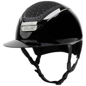 Riding Helmet Star Lady Pure Shine In-Out Black/Graphite Riding Helmet Star Lady Pure Shine In-Out Black/Graphite