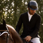 Riding Helmet Kooki Shine Navy Blue Riding Helmet Kooki Shine Navy Blue