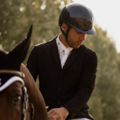 Riding Helmet Kooki Shine Navy Blue Riding Helmet Kooki Shine Navy Blue