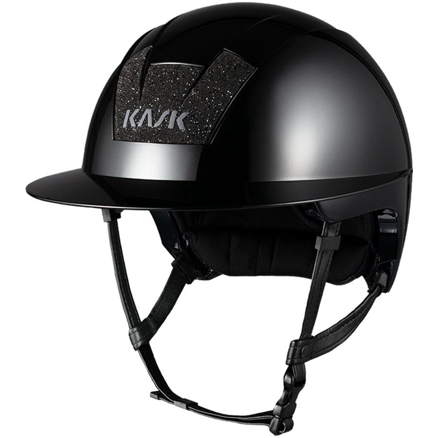 Riding Helmet Kooki Lady Crystal Carpet Black
