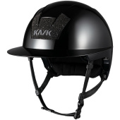 Riding Helmet Kooki Lady Crystal Carpet Black Riding Helmet Kooki Lady Crystal Carpet Black