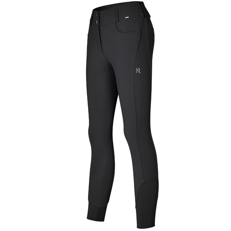 Riding Breeches KLKira H Shape Full Grip Black