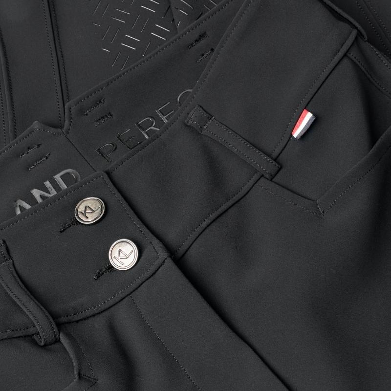 Riding Breeches KLKira H Shape Full Grip Black