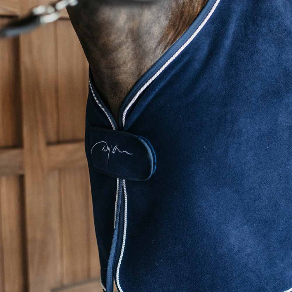 Fleece Rug Heavy Navy Blue