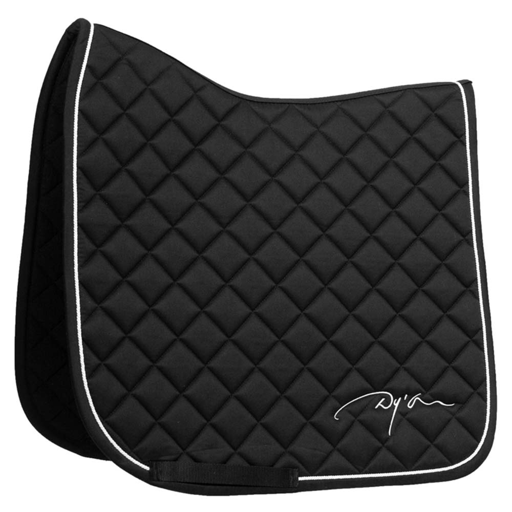 Dressage Saddle Pad Diamond Black