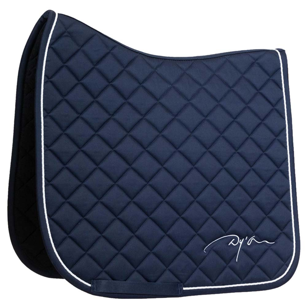 Dressage Saddle Pad Diamond Navy Blue