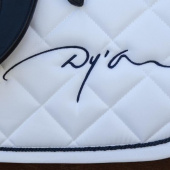 Dressage Saddle Pad Diamond White Dressage Saddle Pad Diamond White