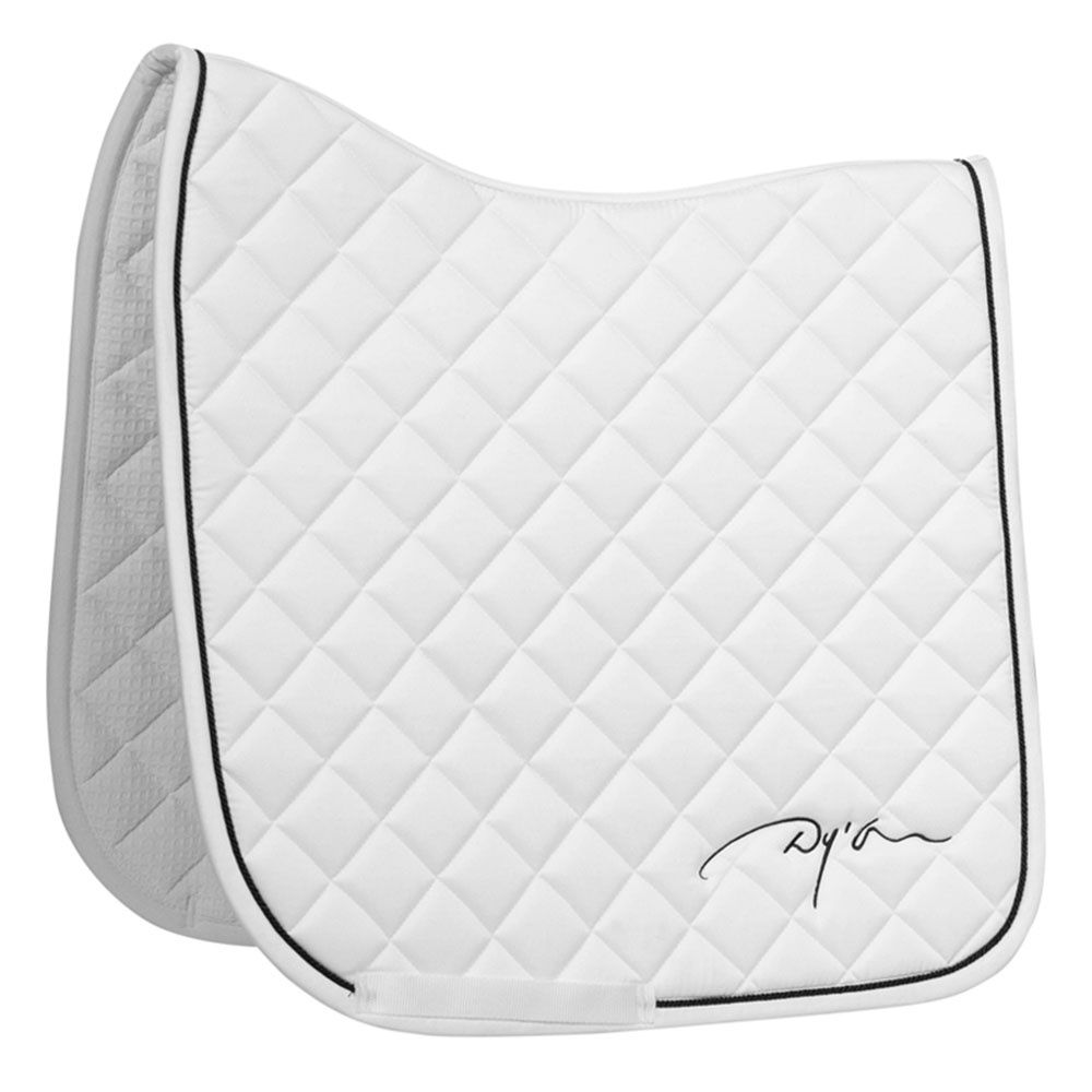 Dressage Saddle Pad Diamond White